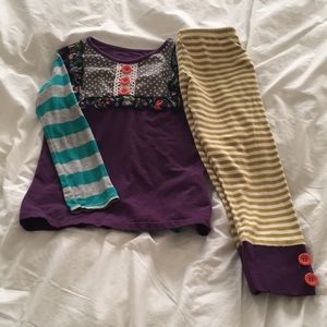 Girls long sleeve & leggings